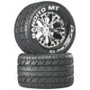 Duratrax Bandito MT 2.8" 2WD Mounted Rear Tires, Chrome (2) for Tires & Wheels -Duratrax store online DTXC3503 A0 O0WKS5E4
