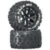 Duratrax Six-Pack MT 2.8" 2WD Mounted 1/2" Offset Tires, Black (2) for Tires & Wheels -Duratrax store online DTXC3522 A0 GD45GXHE