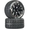 Duratrax Bandito ST 2.8" 2WD Mounted Front C2 Tires, Black (2) for Tires & Wheels -Duratrax store online DTXC3540 A0 Z8X00WIM