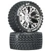 Duratrax Picket ST 2.8" 2WD Mounted 1/2" Offset Tires, Chrome (2) for Tires & Wheels -Duratrax store online DTXC3551 A0 9HVM6MZ3