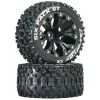 Duratrax Six Pack ST 2.8" 2WD Mounted 1/2" Offset Tires, Black (2) for Tires & Wheels -Duratrax store online DTXC3562 A0 9YJ9KOE7