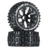 Duratrax Lockup ST 2.8" 2WD Mounted Front Tires, Black(2) for Tires & Wheels -Duratrax store online DTXC3564 A0 V4OBUTQ0