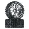 Duratrax Lockup ST 2.8" Mounted Offset Tires, Chrome (2) for Tires & Wheels -Duratrax store online DTXC3569 A0 UFFGWDTQ