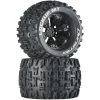 Duratrax Lockup MT 3.8" Mounted 1/2" Offset Tires, Black (2) for Tires & Wheels -Duratrax store online DTXC3580 A0 DIC9LOUQ