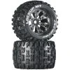 Duratrax Lockup MT 3.8" Mounted 1/2" Offset Tires, Chrome (2) for Tires & Wheels -Duratrax store online DTXC3581 A0 RR21L5DV