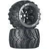 Duratrax Hatchet MT 3.8" Mounted 1/2" Offset Black Tires (2) for Tires & Wheels -Duratrax store online DTXC3588 A0 CTXKL9BY