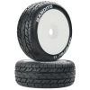 Duratrax Bandito 1/8 Buggy C2 Mounted Buggy Tires, White (2) for Tires & Wheels -Duratrax store online DTXC3638 A0 4CN6HK9H
