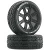 Duratrax Bandito 1/8 Buggy Tire C2 Mounted Spoke Tires, Black (2) for Tires & Wheels -Duratrax store online DTXC3655 A0 JHIEKXUH