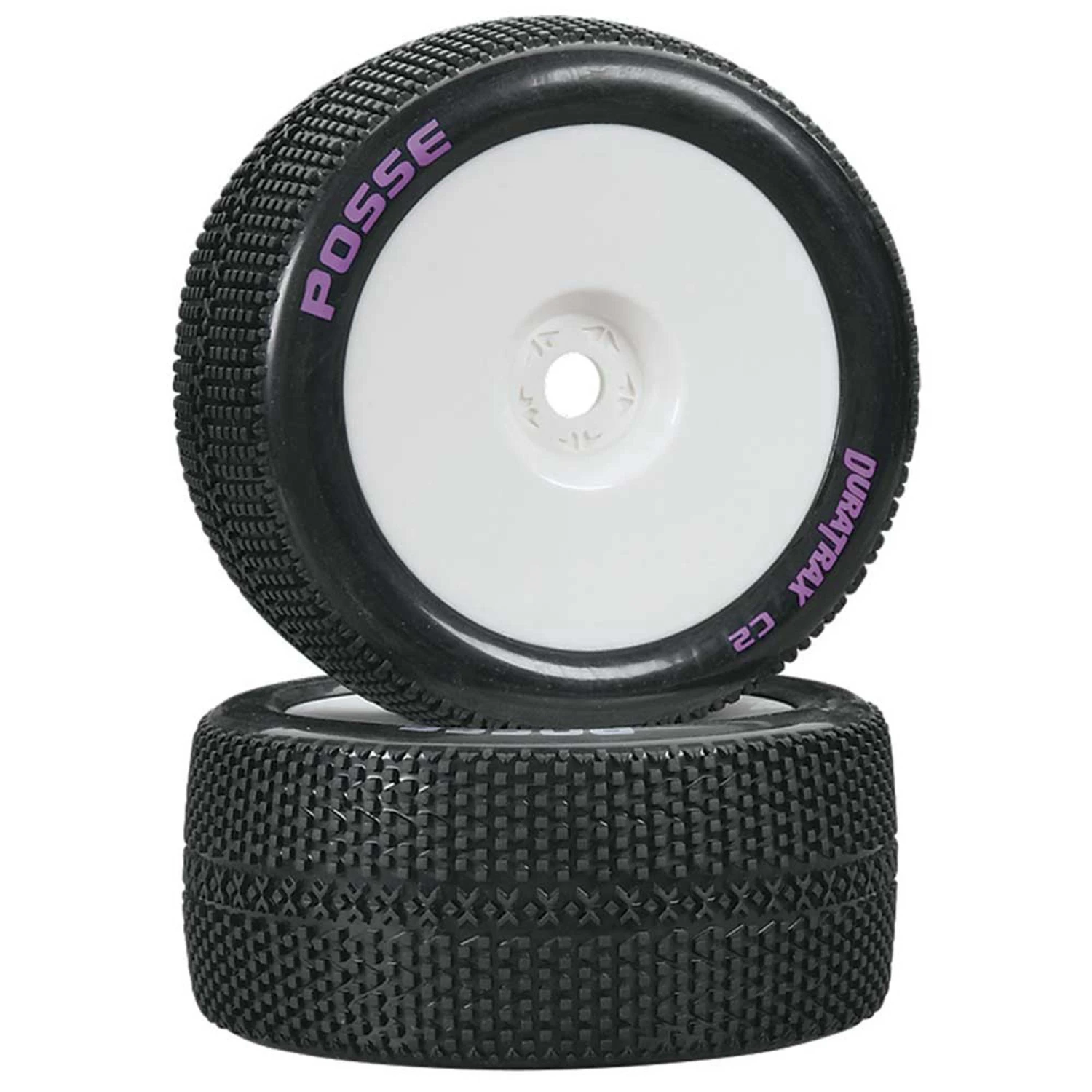 Duratrax Posse 1/8 Mounted C2 Truggy Tires (2) for Tires & Wheels 3 Duratrax Posse 1/8 Mounted C2 Truggy Tires (2) for Tires & Wheels