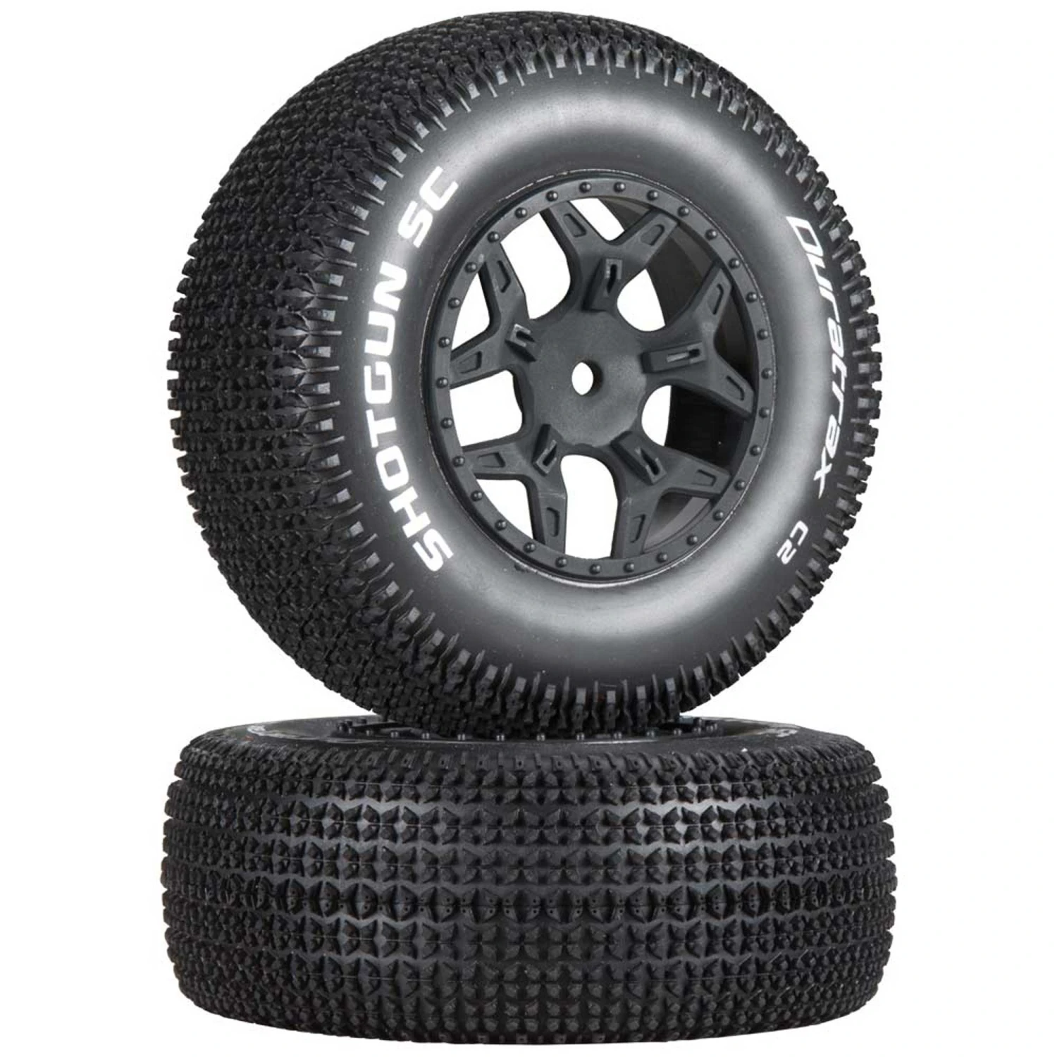 Duratrax Shotgun SC C2 Mounted Tires: SCTE 4x4 (2) for Tires & Wheels 3 Duratrax Shotgun SC C2 Mounted Tires: SCTE 4x4 (2) for Tires & Wheels