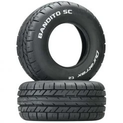 Duratrax Bandito SC On-Road Tires C2 (2) for Tires & Wheels