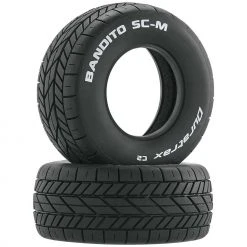 Duratrax Bandito SC-M Oval Tires C2 (2) for Tires & Wheels