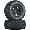 Duratrax Six-Pack SC C2 Mounted Tires: Slash 4x4 Blitz Front Rear (2) for Tires & Wheels -Duratrax store online DTXC3861 A0 83HZ9PUW
