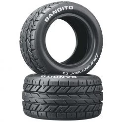 Duratrax Bandito 1/10 Buggy Tires Rear 4WD C3 (2) for Tires & Wheels