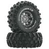 Duratrax Showdown CR C3 Mounted 1.9" Crawler Black Chrome (2) for Tires & Wheels -Duratrax store online DTXC4035 A0 U8W7TOEZ