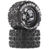 Duratrax Sidearm MT 2.8 Mounted Tires, Chrome 14mm Hex(2) for Tires & Wheels -Duratrax store online DTXC5255 A0 GKG1PD2U