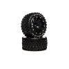 Duratrax Six Pack ST Belted 2.8" 2WD Mounted Rear Tires, 0 Offset, Black (2) for Tires & Wheels -Duratrax store online DTXC5534 A0 GUHYJ4GL