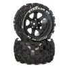Duratrax STAKKER ST 2.8 Mounted F/R Tires, C2 14mm Black (2 for Tires & Wheels -Duratrax store online DTXC5565 A0 Q16MT5DO