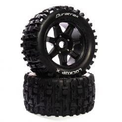 Duratrax Lockup Mounted Black 24mm Kraton 8S (2) for Tires & Wheels