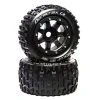 Duratrax Lockup MT Belt 2.8" Mounted Front/Rear Tires, .5 Offset 17mm, Black (2) for Tires & Wheels -Duratrax store online DTXC5602 A0 9MWYE4RR