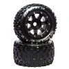 Duratrax SixPack MT Belt 2.8" Mounted Front/Rear Tires .5 Offset 17mm, Black (2) for Tires & Wheels -Duratrax store online DTXC5604 A0 T48GFP8C