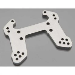 Duratrax Front Shock Tower, Aluminum 4mm, Gun Metal: 835B for Parts