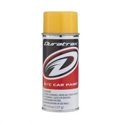 Duratrax Polycarb Spray, Mellow Yellow, 4.5 oz for Paints