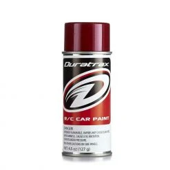 Duratrax Polycarb Spray, Metallic Red, 4.5 oz for Paints