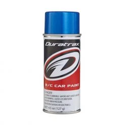 Duratrax Polycarb Spray, Metallic Blue, 4.5 oz for Paints