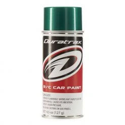 Duratrax Polycarb Spray, Metallic Green, 4.5 oz for Paints