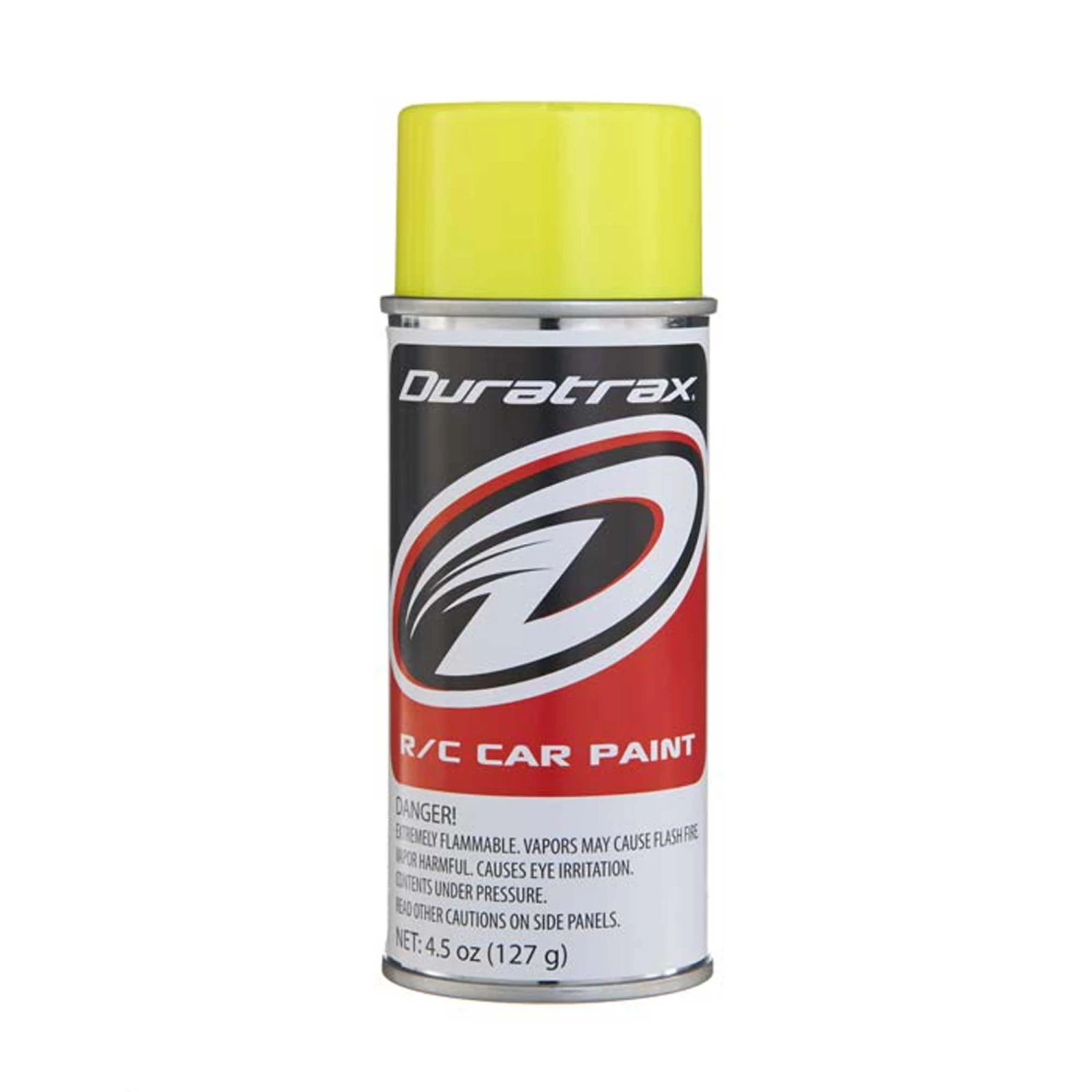 Duratrax Polycarb Spray, Fluorescent Yellow, 4.5 oz for Paints 3 Duratrax Polycarb Spray, Fluorescent Yellow, 4.5 oz for Paints
