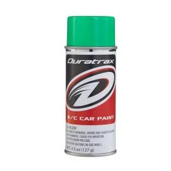 Duratrax Polycarb Spray, Fluorescent Green, 4.5 oz for Paints