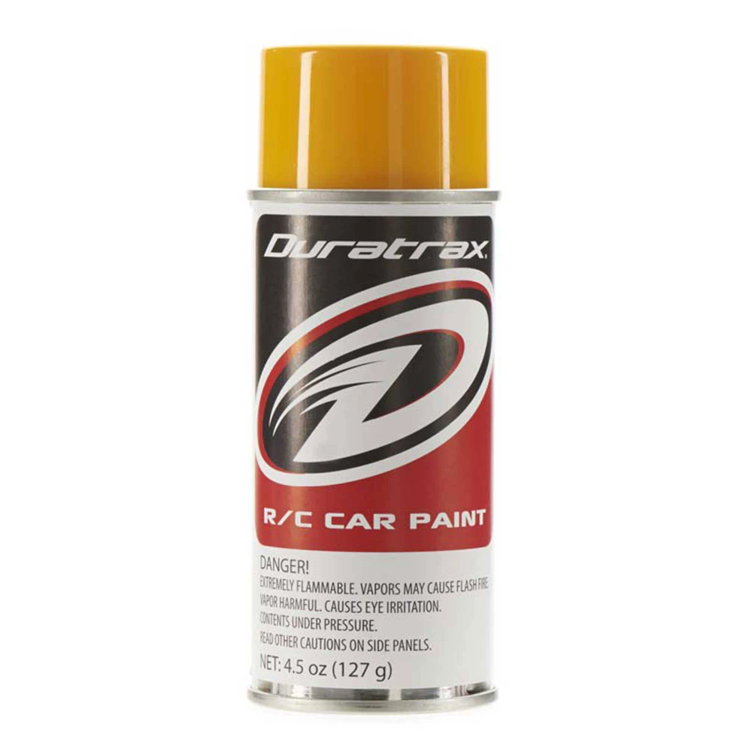 Duratrax Polycarb Spray, Bright Yellow, 4.5 oz for Paints 3 Duratrax Polycarb Spray, Bright Yellow, 4.5 oz for Paints
