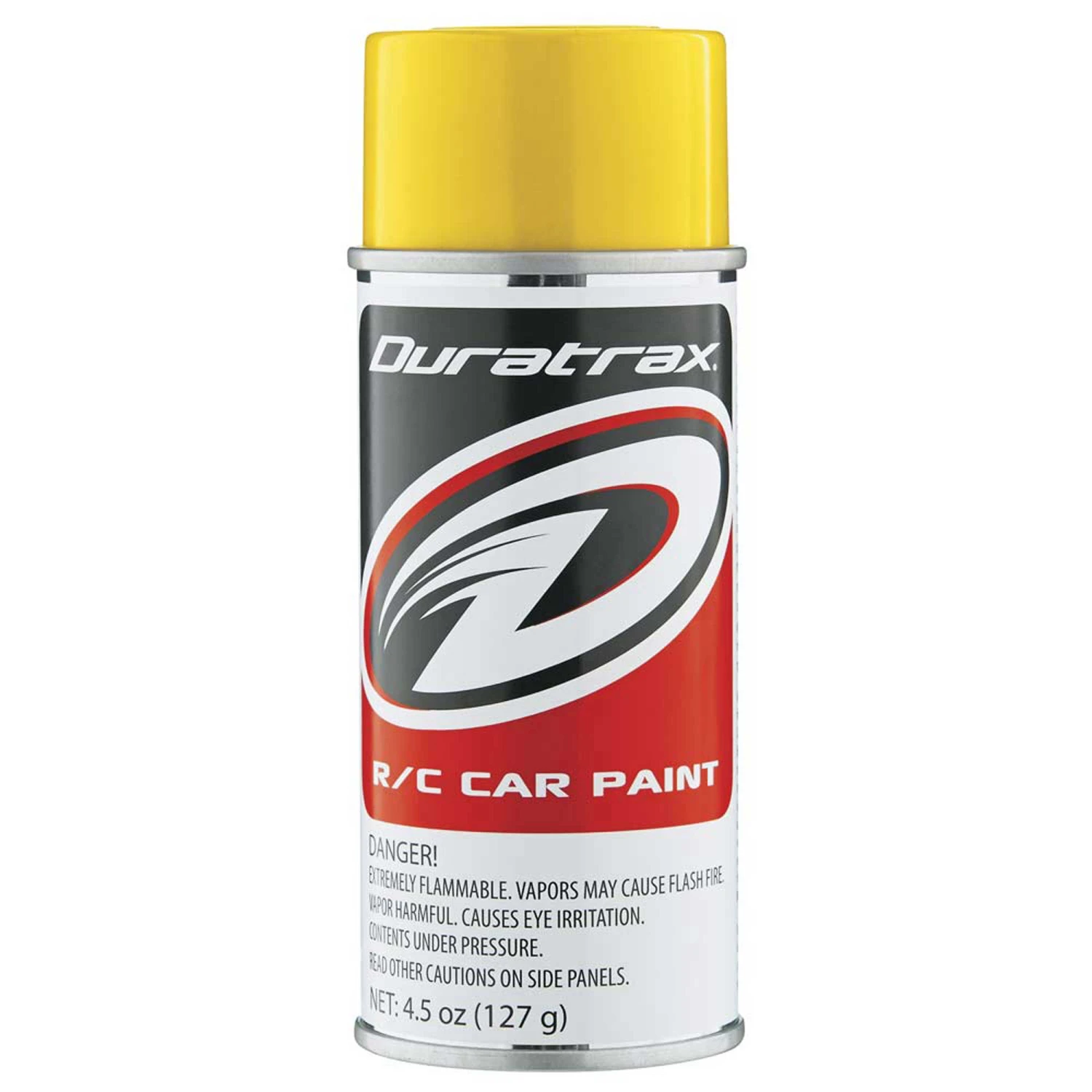 Duratrax Polycarb Spray, Candy Yellow, 4.5oz for Paints 3 Duratrax Polycarb Spray, Candy Yellow, 4.5oz for Paints